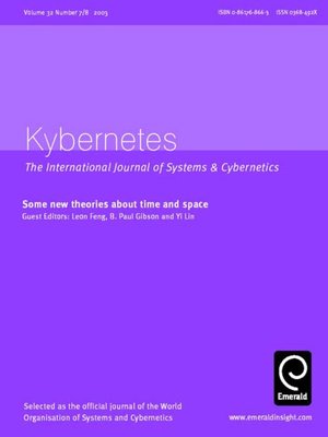 cover image of Kybernetes, Volume 32, Issue 7 & 8